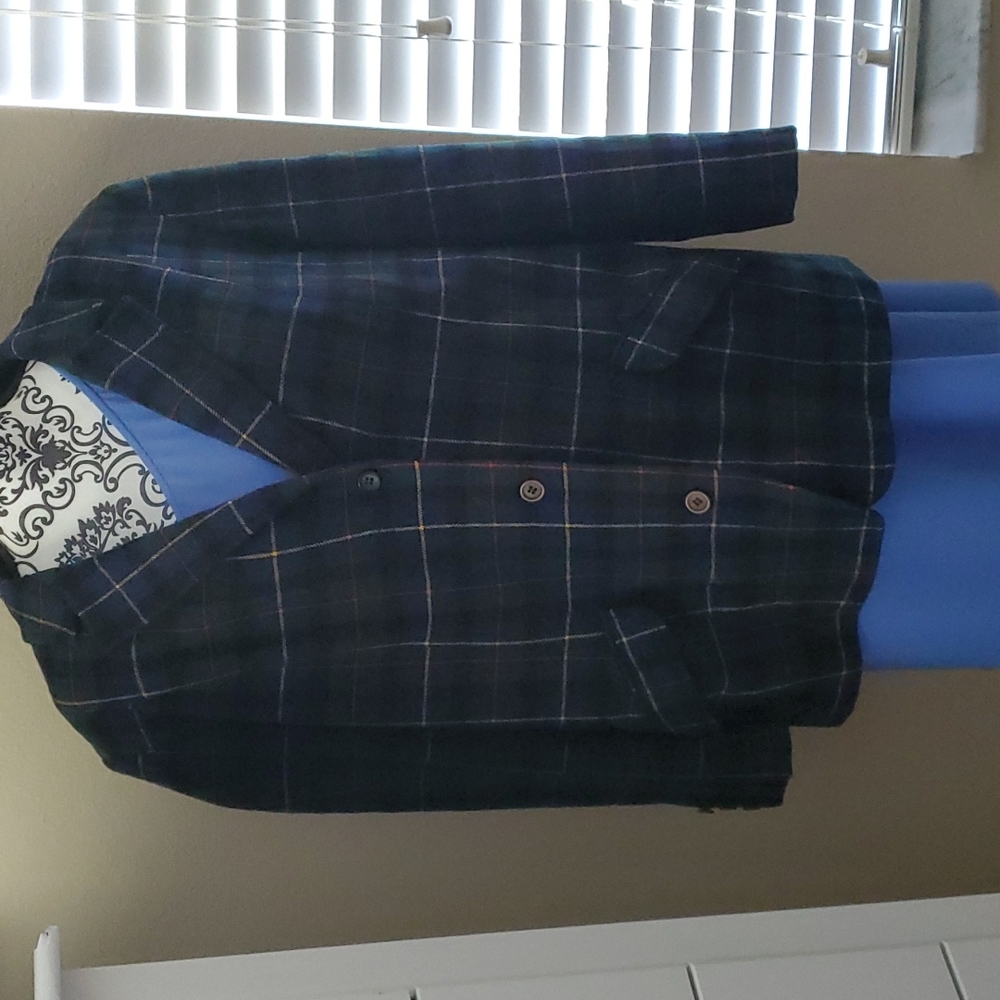 Vintage Women's Plaid Wool Pendleton Blazer